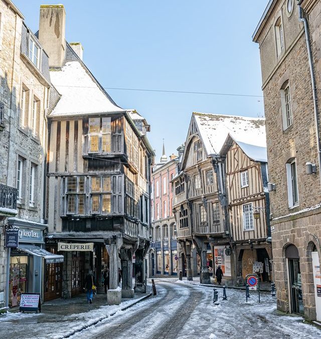 La neige en Bretagne c’étai…